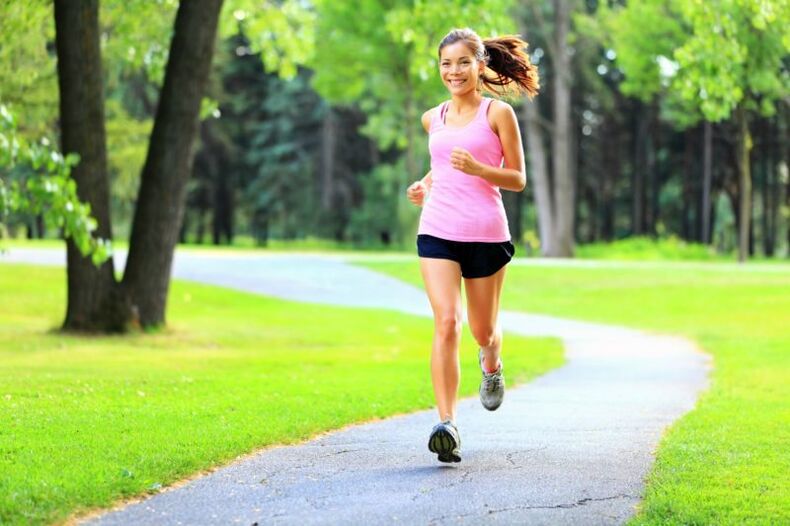 Jogging with flax seeds for weight loss