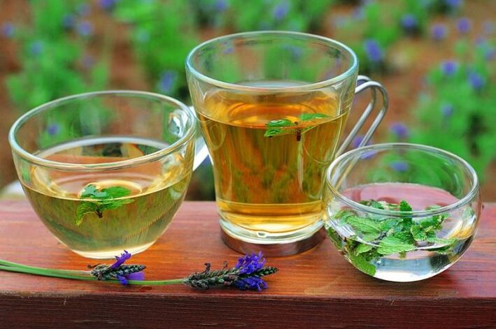 Slimming herbal tea