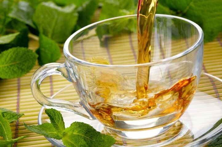 Diuretic tea for weight loss