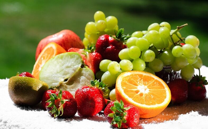 The 6 sheet diet is successfully completed with a variety of healthy fruits